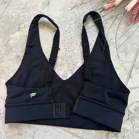 Fabletics Sport Bra Small Black - Picture 3 of 3